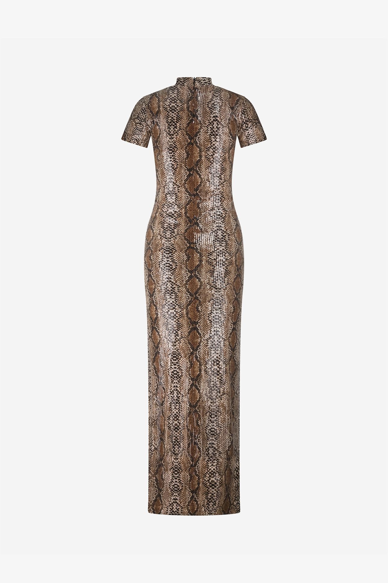 LIVORNO MAXI DRESS HAZELNUT 3