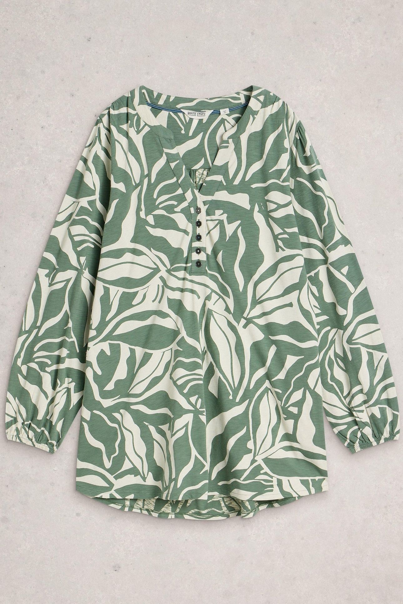 PHOEBE TUNIC GREEN PRINT 3