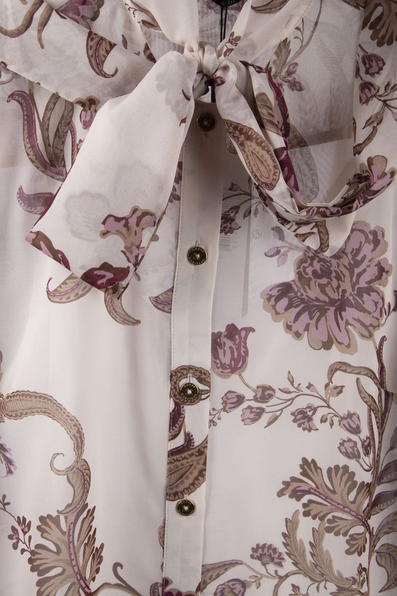 VERITY BOW LS BLOUSE FLORAL PAYSLEY ICE C 3