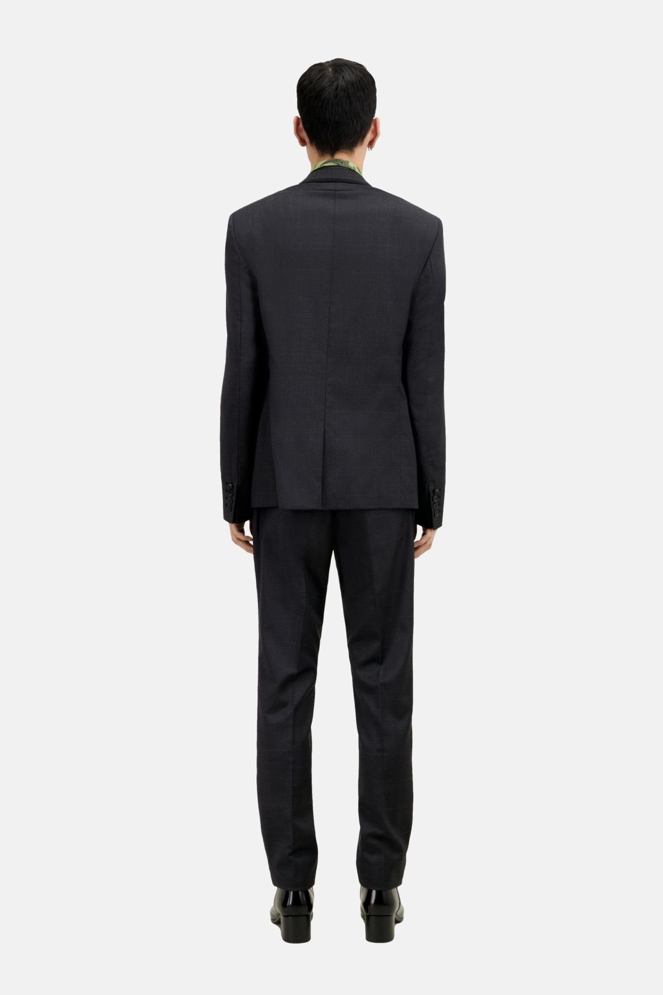 SUIT JACKET WITH DETAILS DARK GREY 3