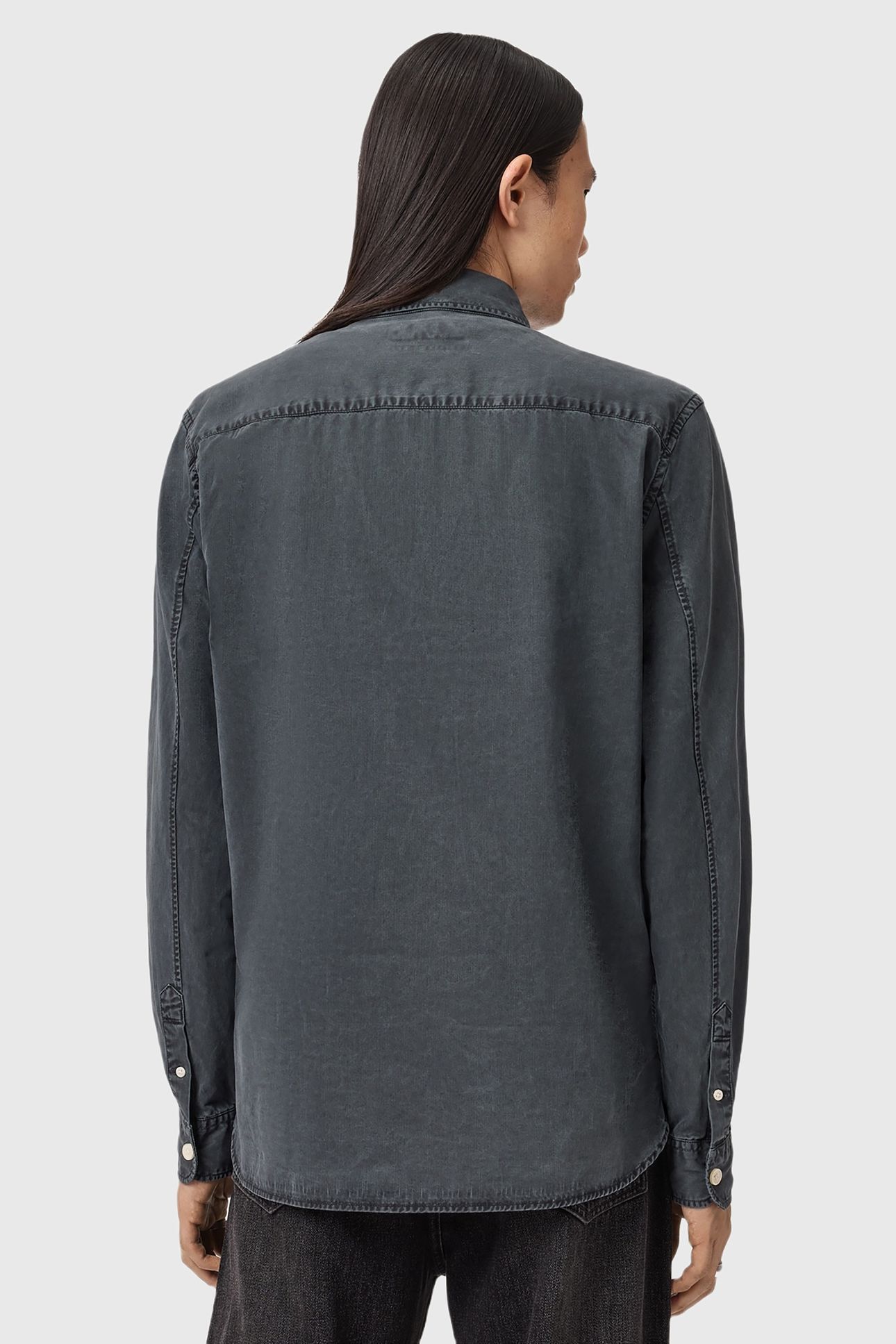 BODHI LS OVERSHIRT BLAINN BLACK 5
