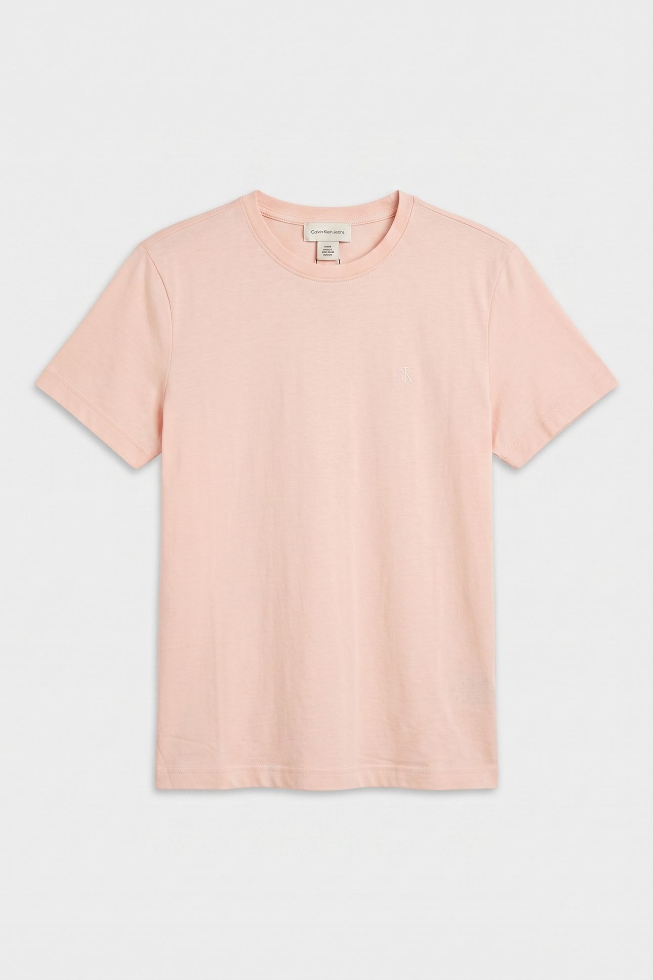 SHORT SLEEVE MONOGRAM CREW TEE MANGANO CALCITE 3