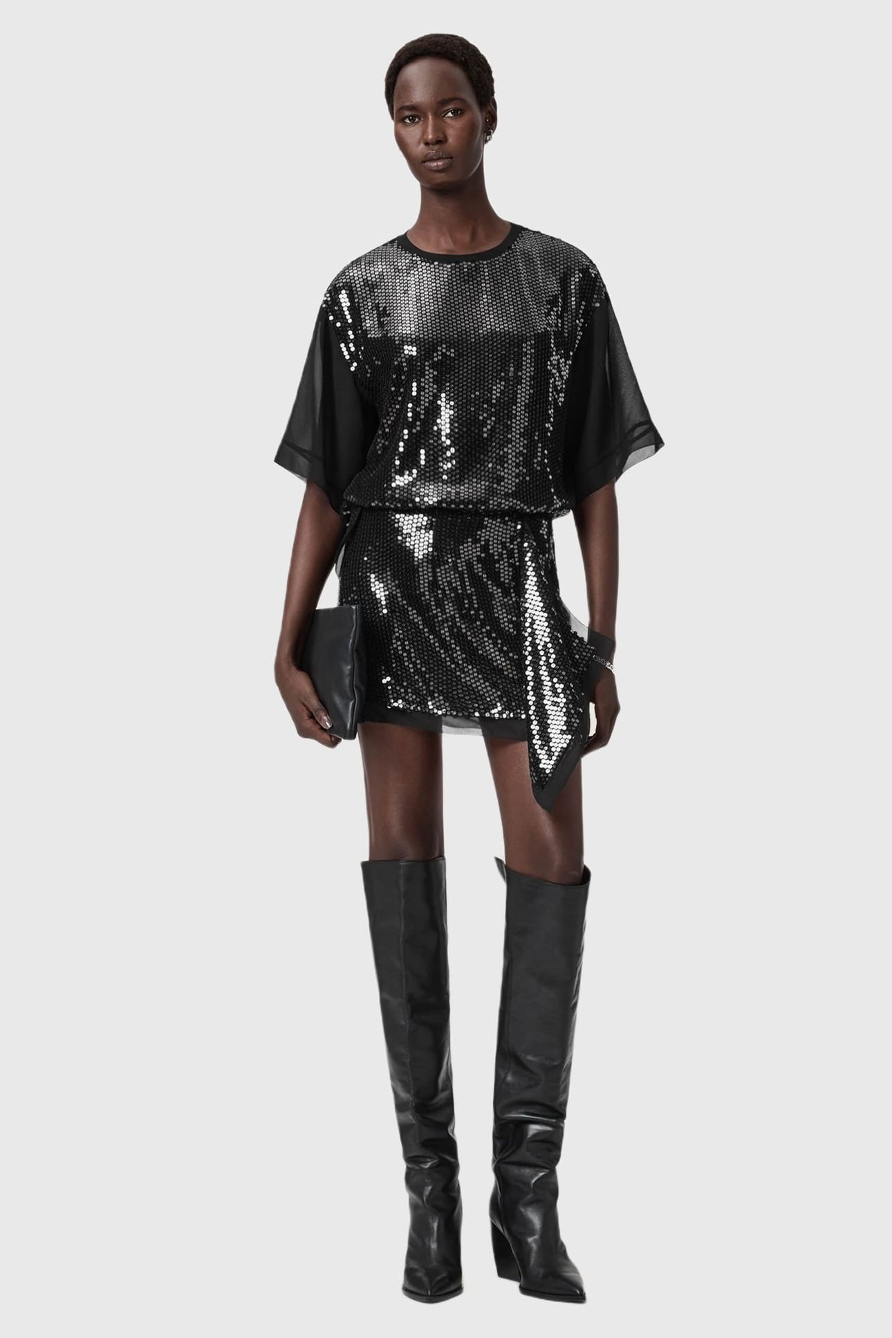 FONSIE EMB SKIRT BLACK 3