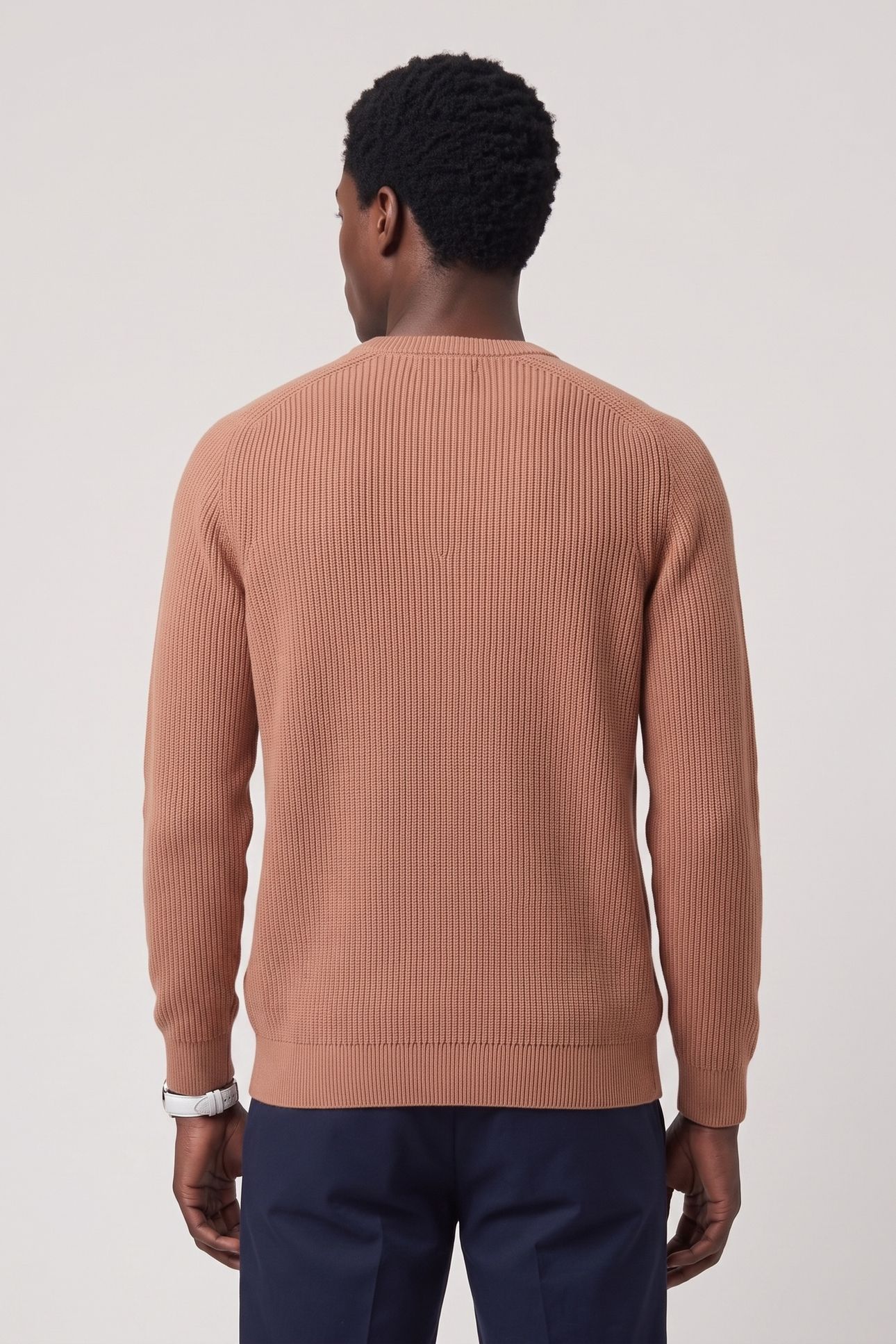 PENTIRE COTTON CREW LIGHT ORANGE 2