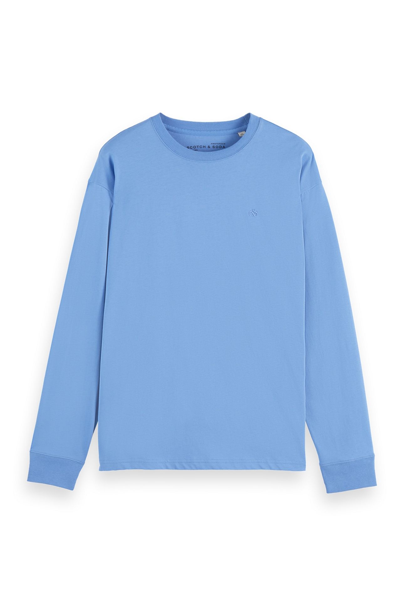 RELAXED FIT LOGO T-SHIRT BLUE BONNET 3