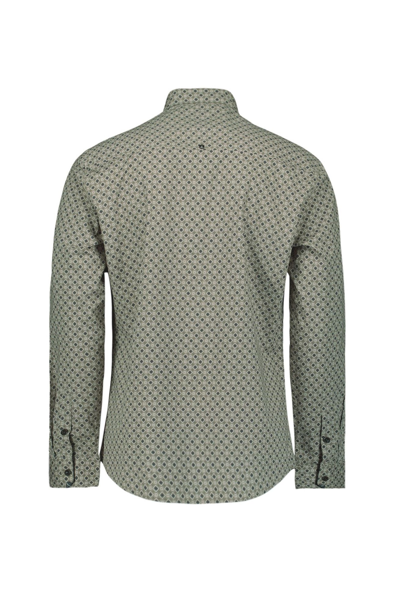 SHIRT STRETCH ALLOVER PRINTED CLAY 2