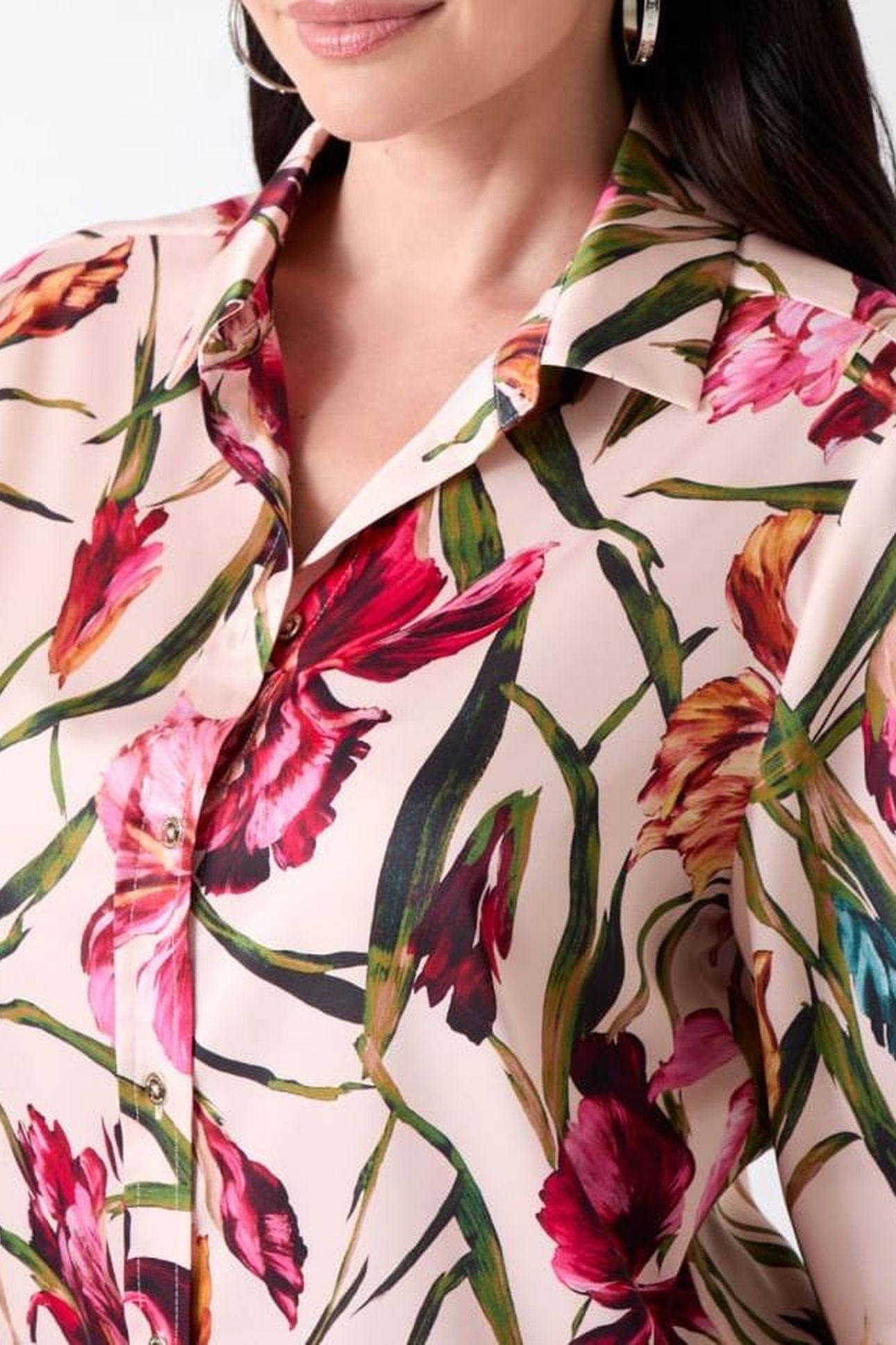 MELISSA SHIRT IRIS MOON BLUSH BREE 8