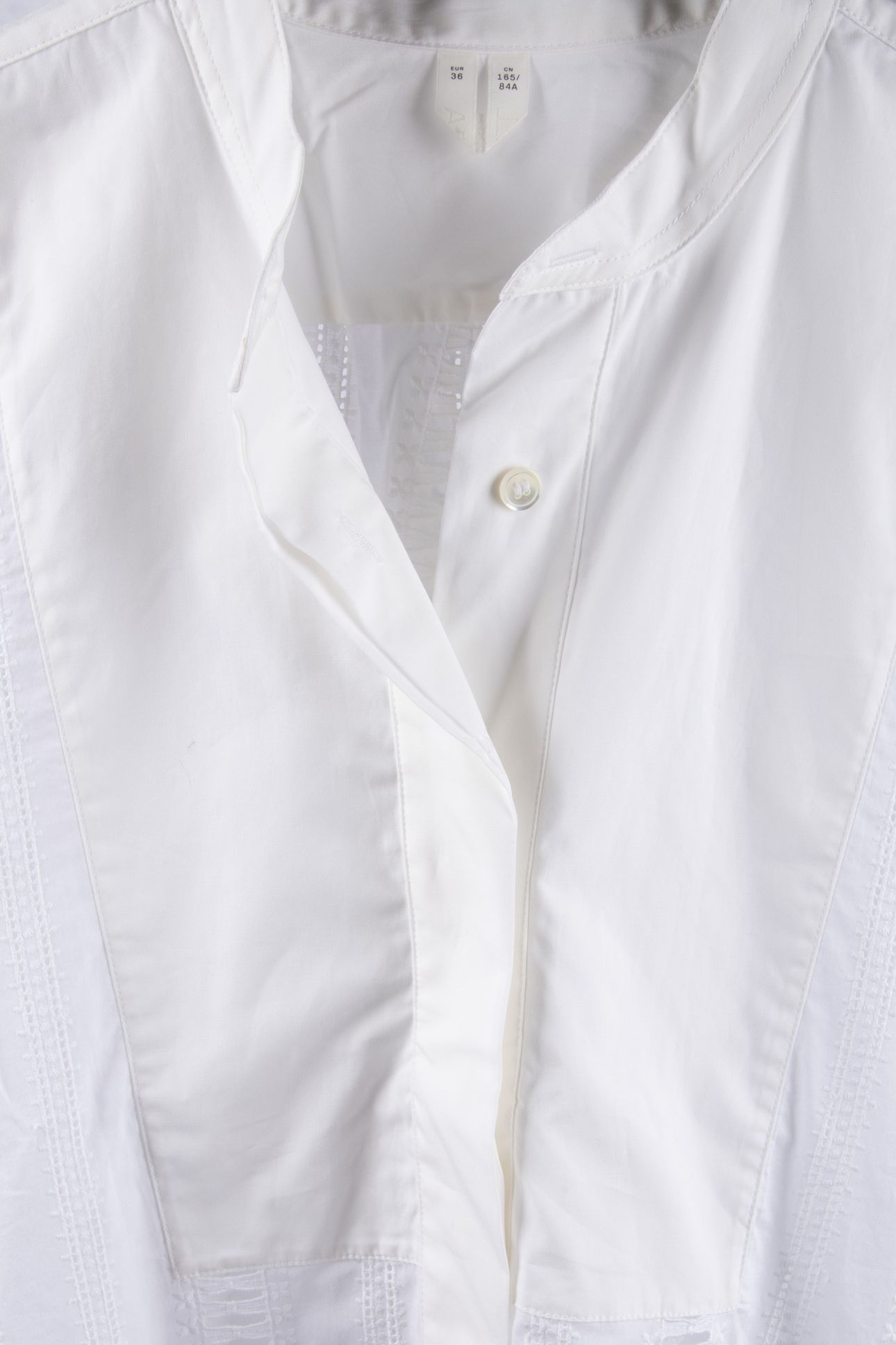 HAGA BRODERIE SHIRT WHITE 4