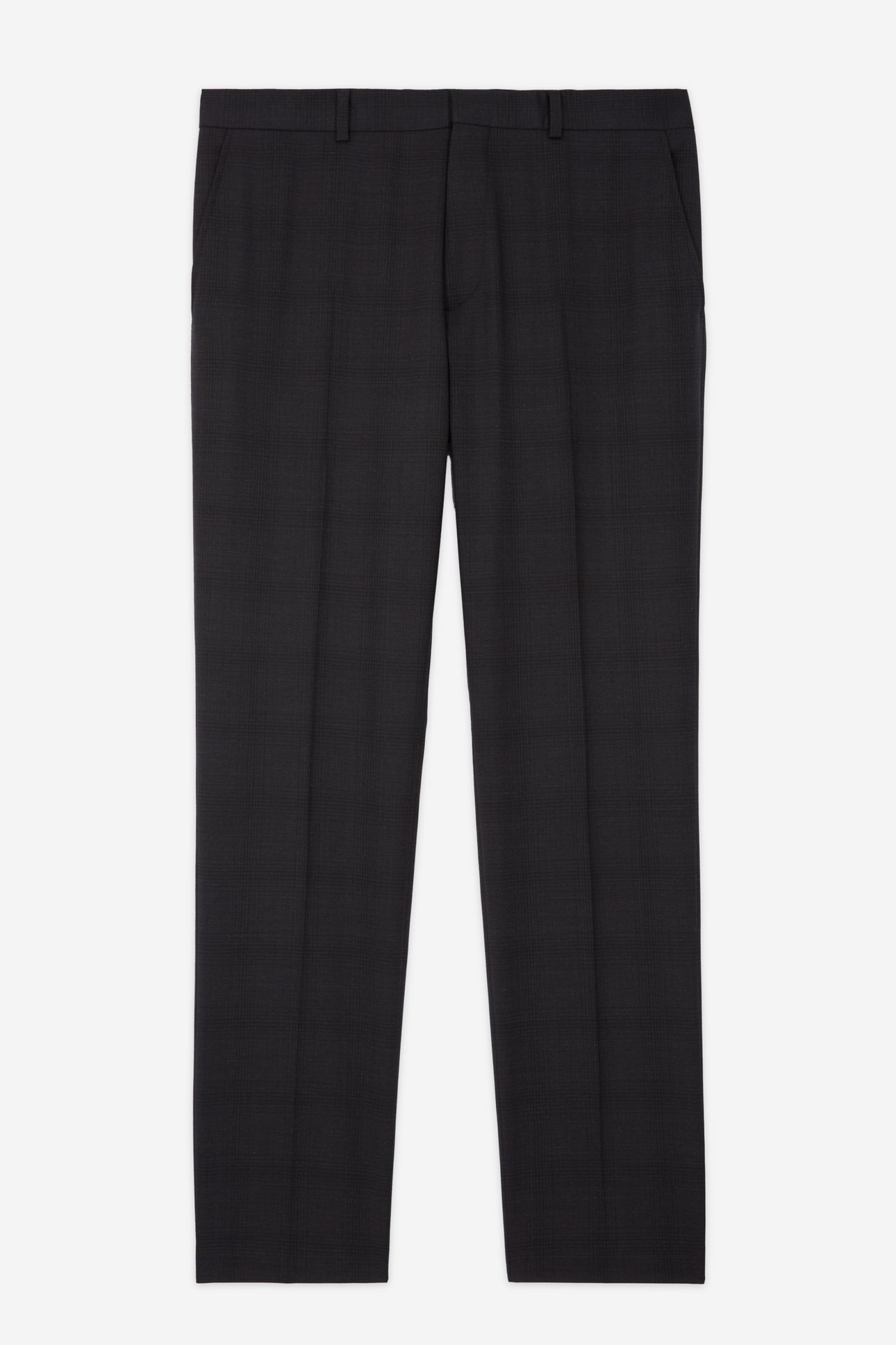 PANTALON COSTUME FIT BLACK 4