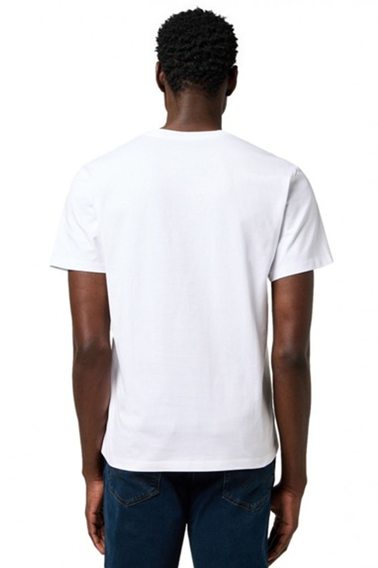 AMERICANA TEE WORN WHITE 3