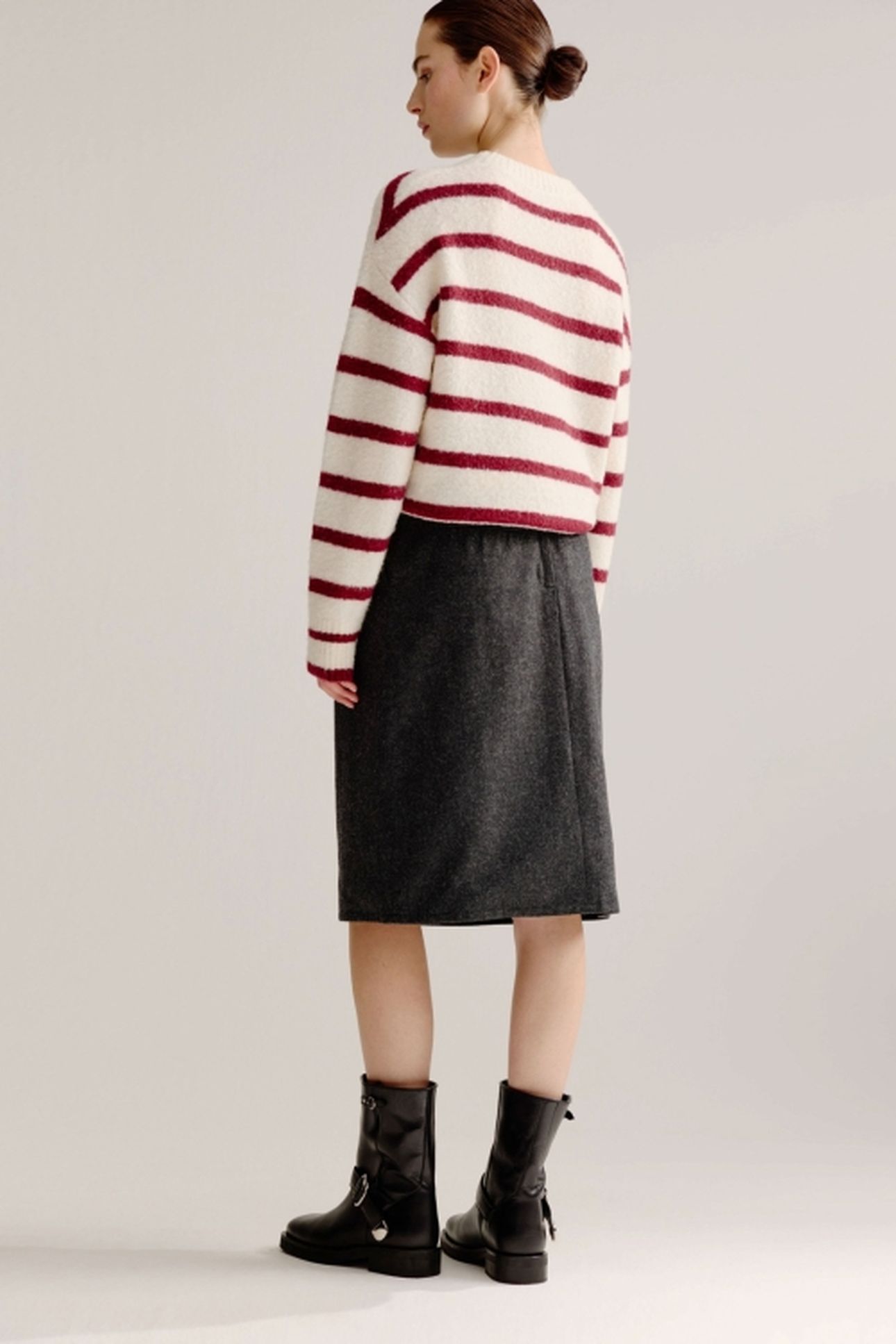 LEXIE SKIRT ANTHRACITE 3