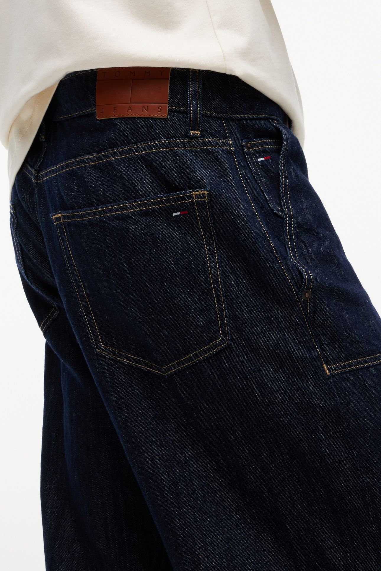 JAIMIE RELAXED STRAIGHT UTILITY DENIM DARK 6