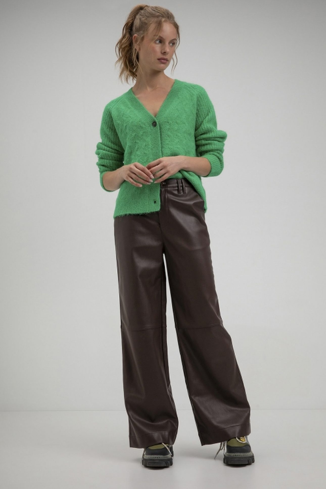 SYLVIE CARDIGAN PARROT GREEN 2