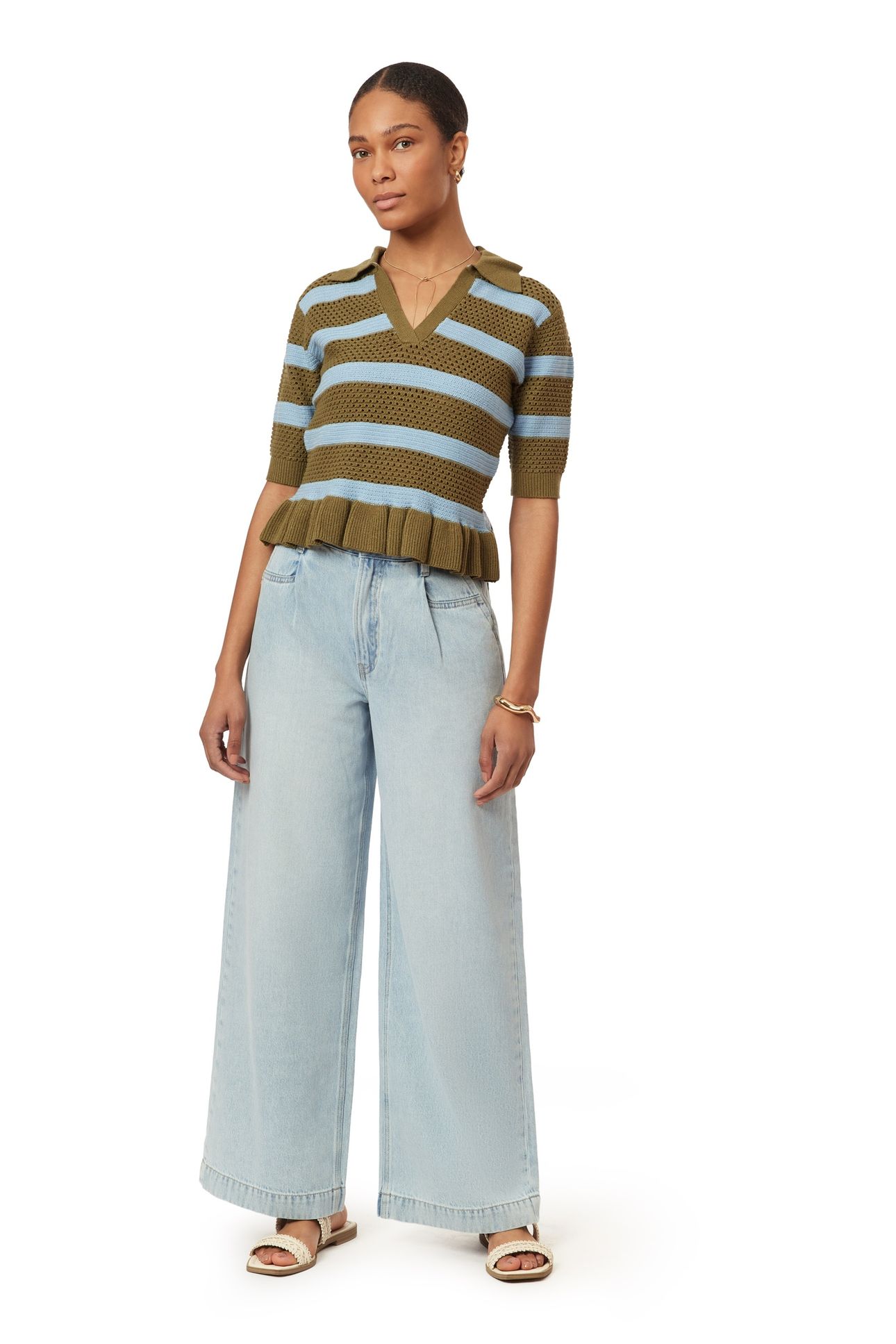 WIDE DENIM TROUSER CHELSEA HOTEL 2