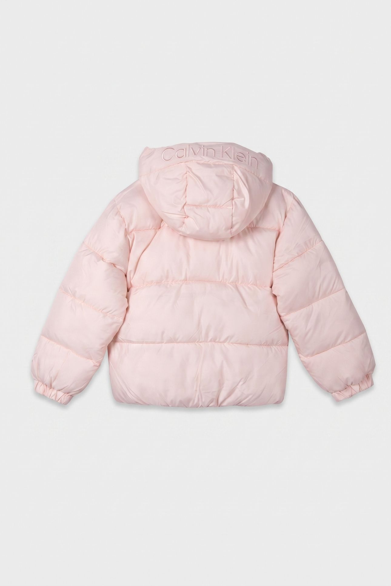 GIRLS MINI ME SHORT HOODED PARKA MANGANO CALCITE 3