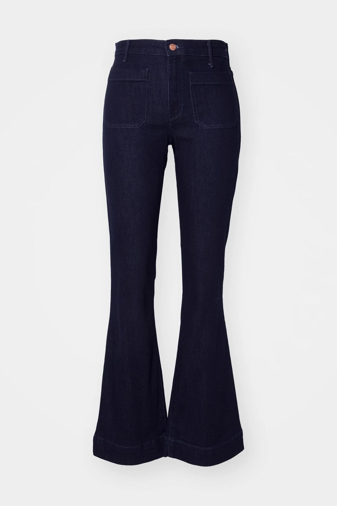 FLARE DARK NAVY BLUE JEANS 4