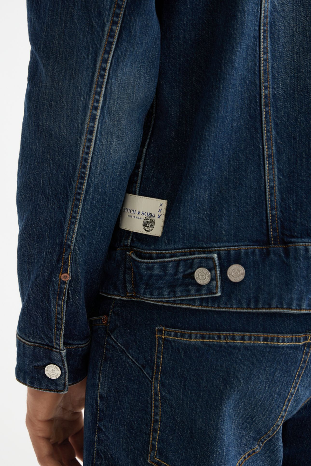DENIM TRUCKER JACKET - LET IT RAIN 750 YEARS CELEBRATION LET 9
