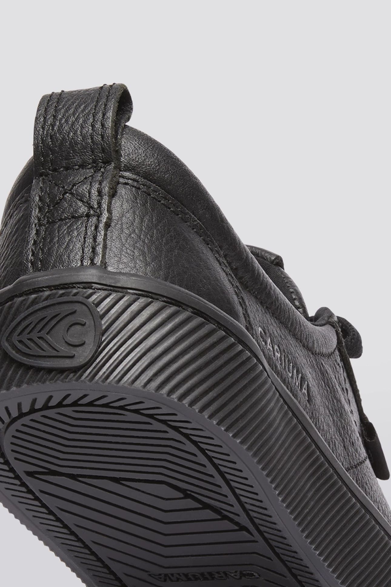OCA PEBBLED LEATHER BLACK 4