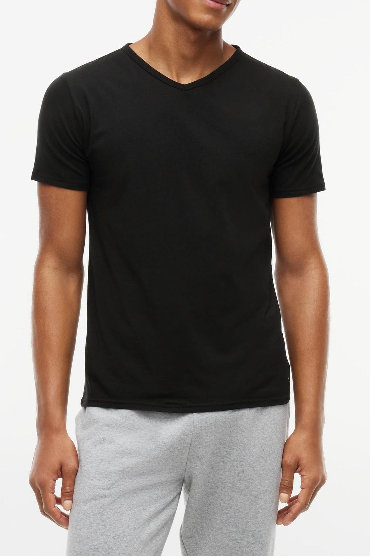 STRETCH VN TEE SS 3-PACK BLACK/BLACK/BLACK 2