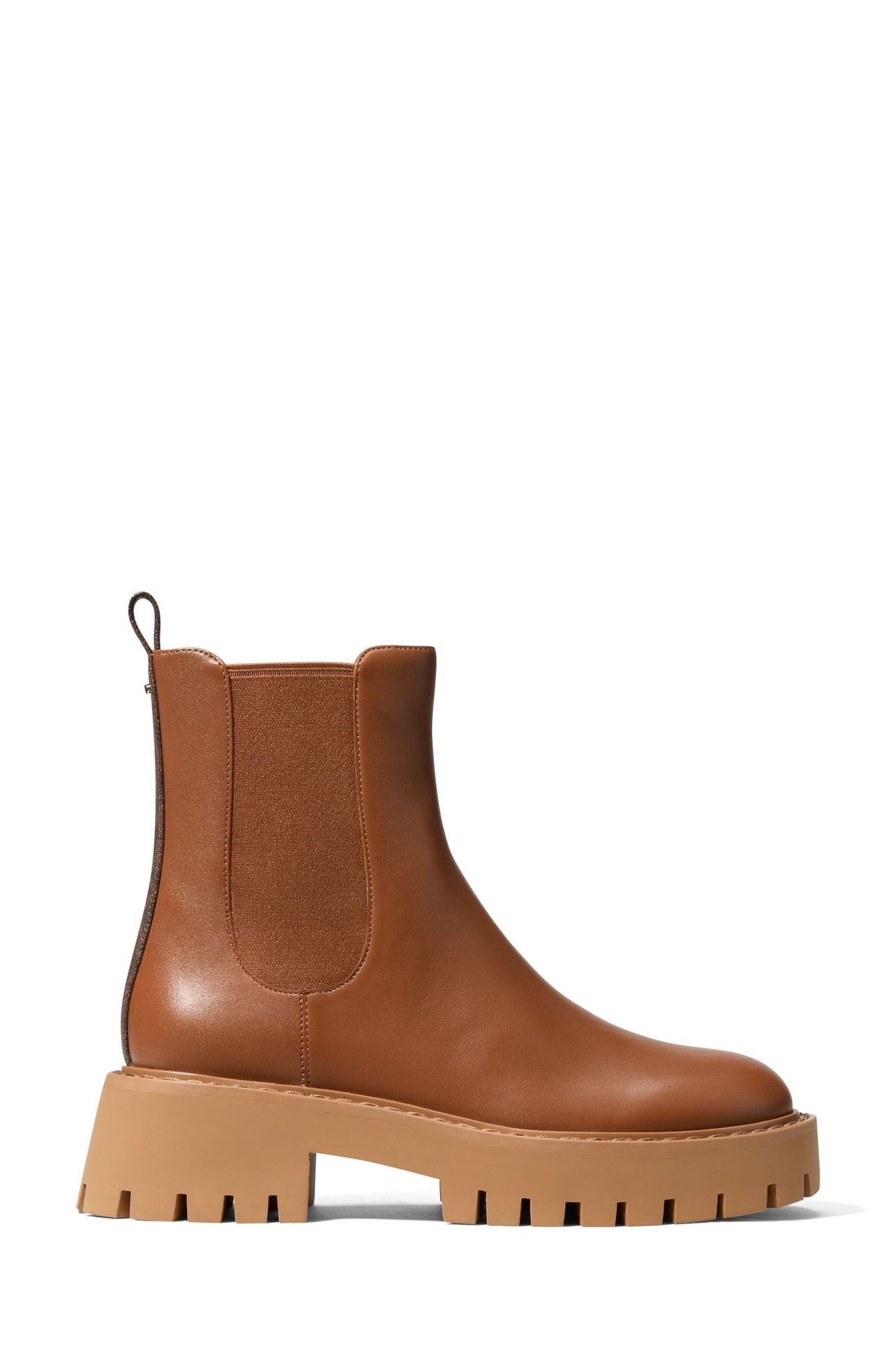 ASHER FLAT BOOTIE BROWN 1