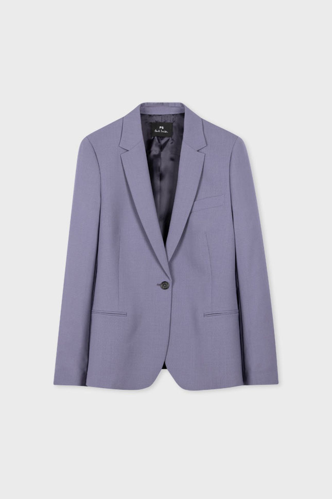 WOMENS SUIT JACKET LILAC 1