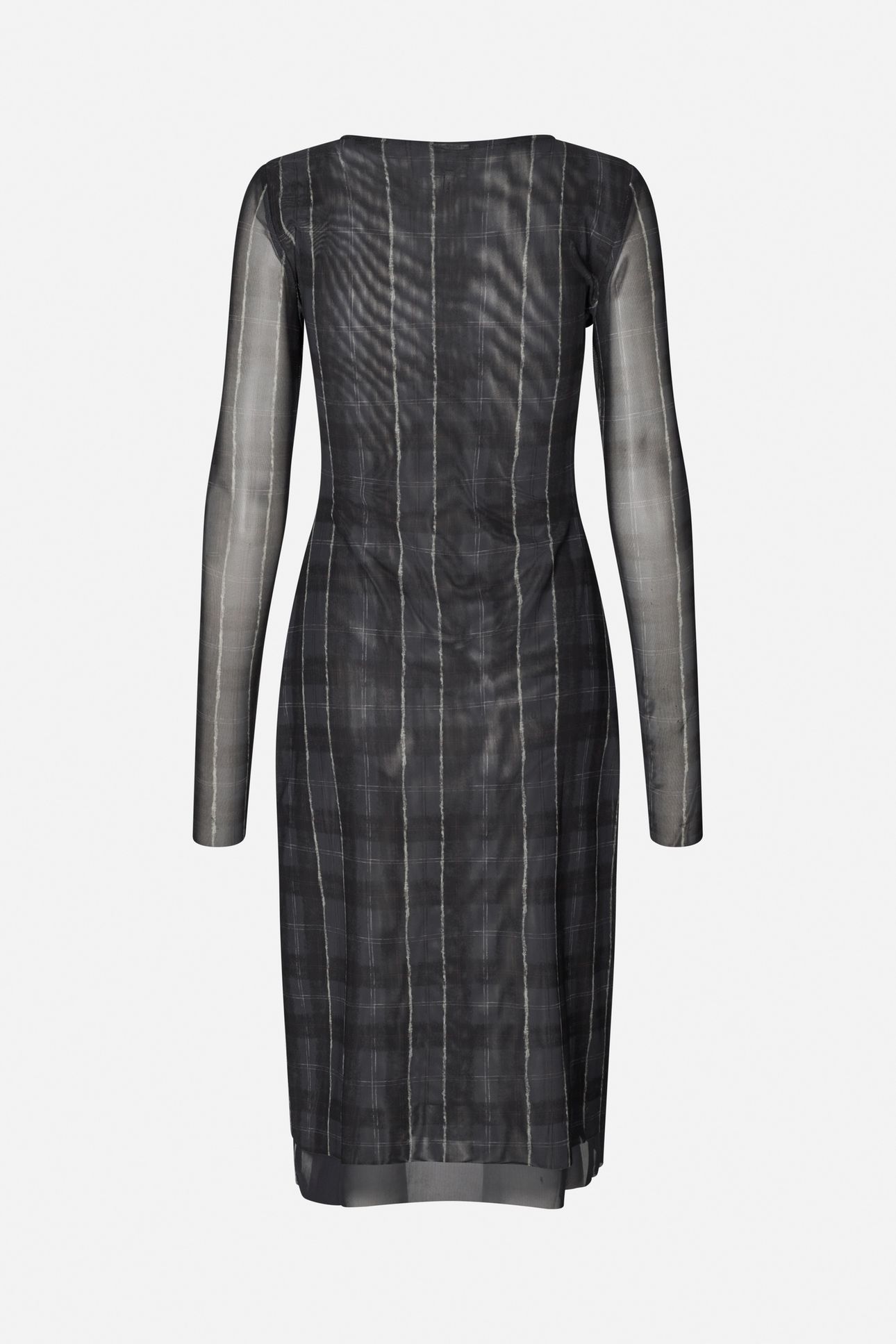 JOLANDI DRESS NAVY CHECK 4