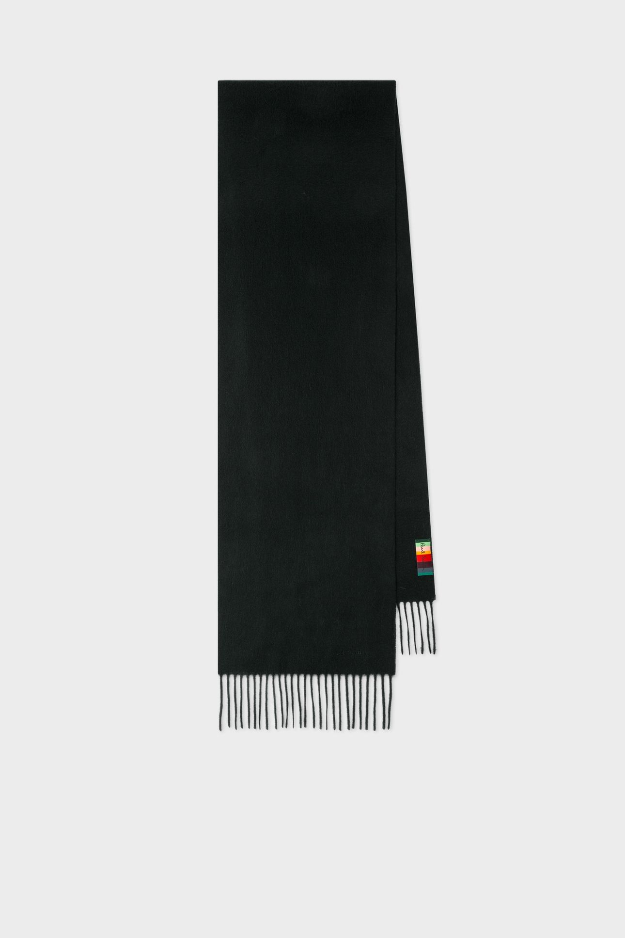 SCARF CASHMERE BLACK 1
