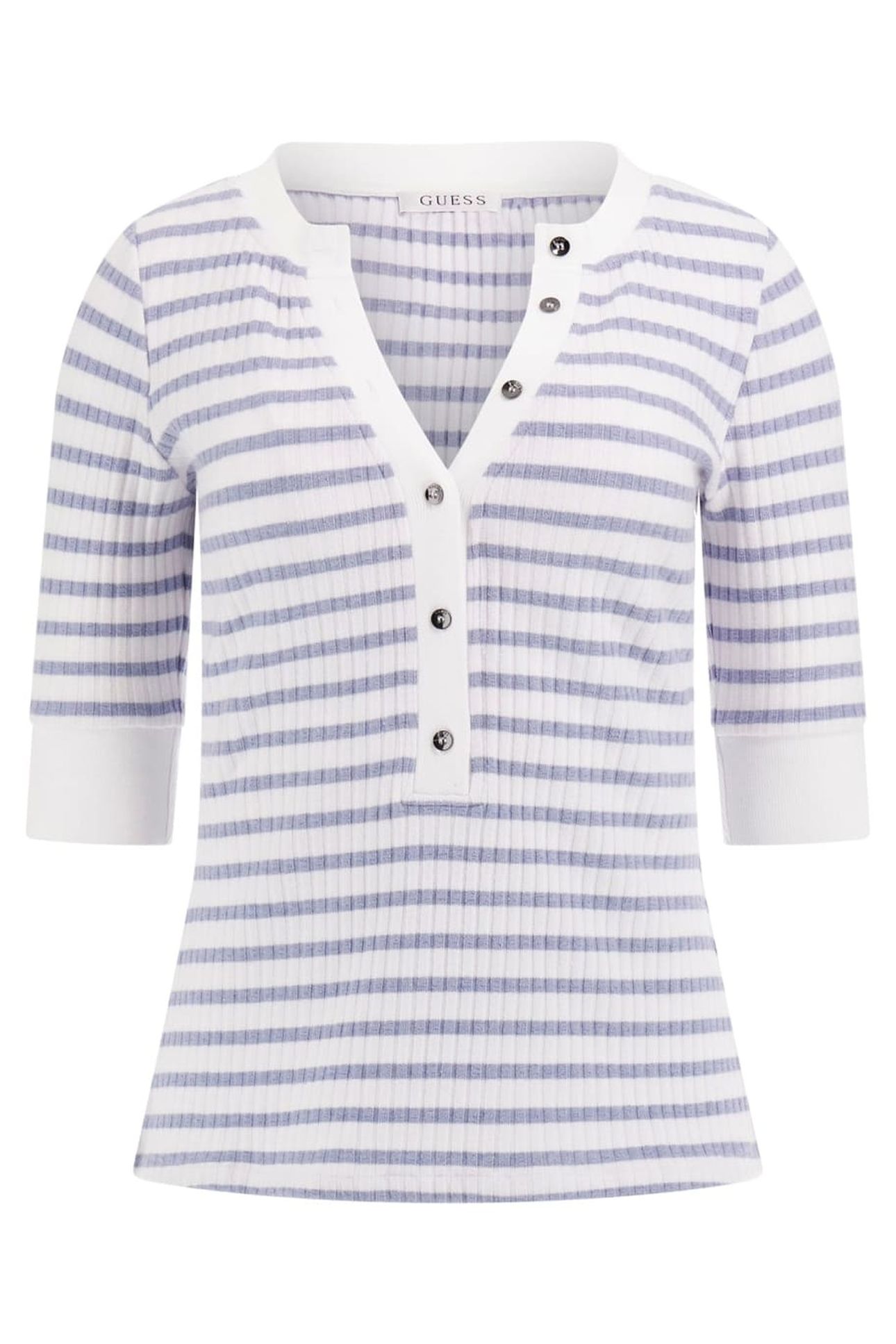 3/4 SL SERAFINO STRI WHITE AND NIMBUS STR 1