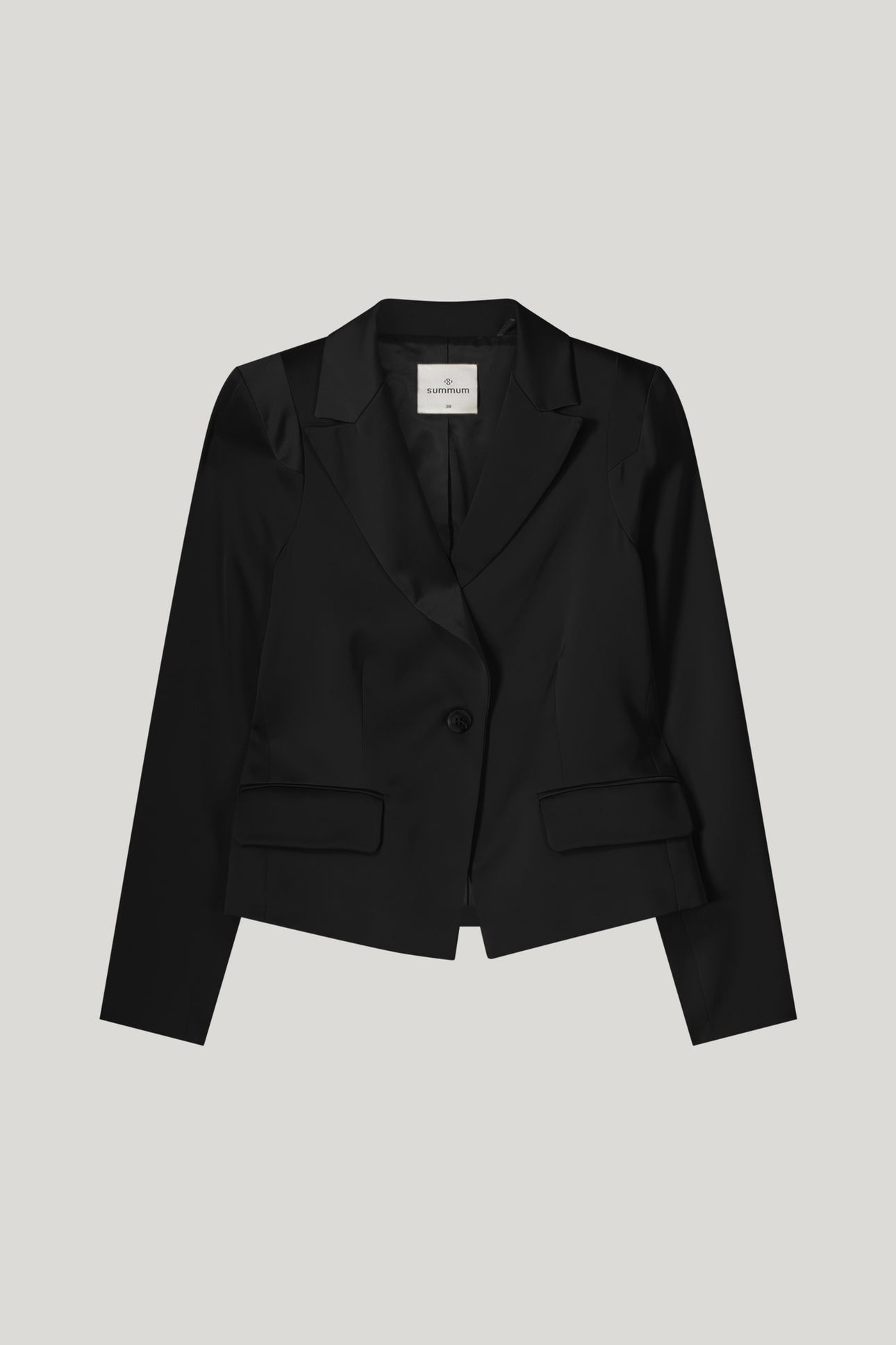 BLAZER CREPE VISCOSE BLEND BLACK 3