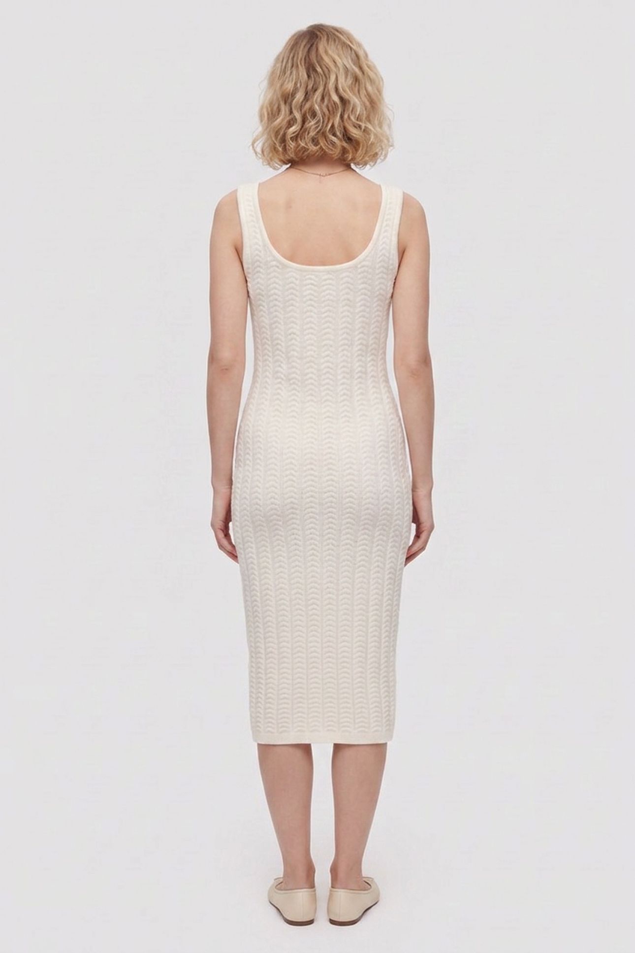 HOPE SWEATER DRESS MACADAMIA 2