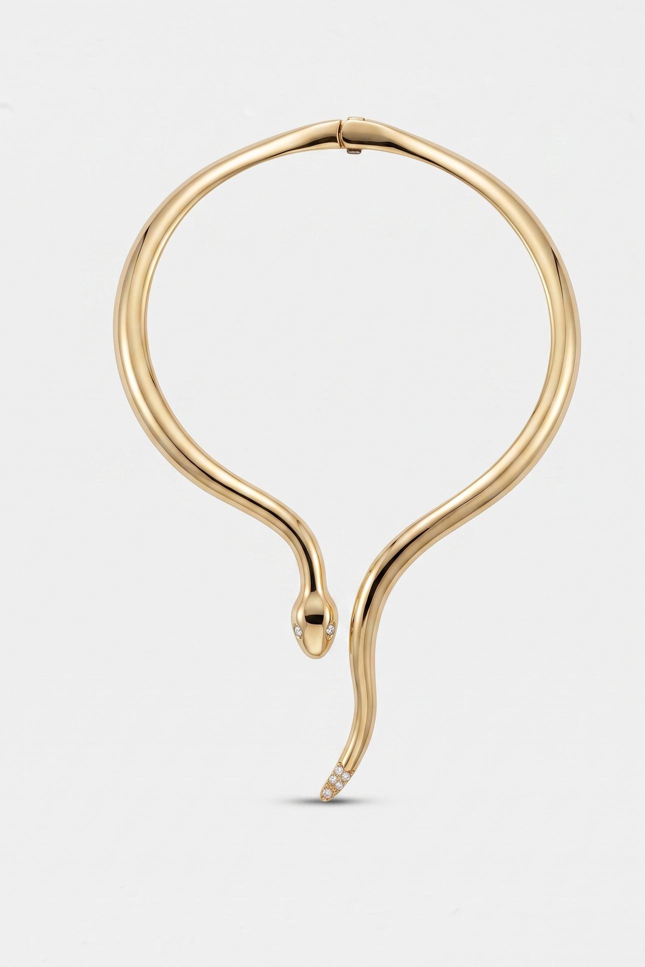 S LINO CHOKER WHITE 2