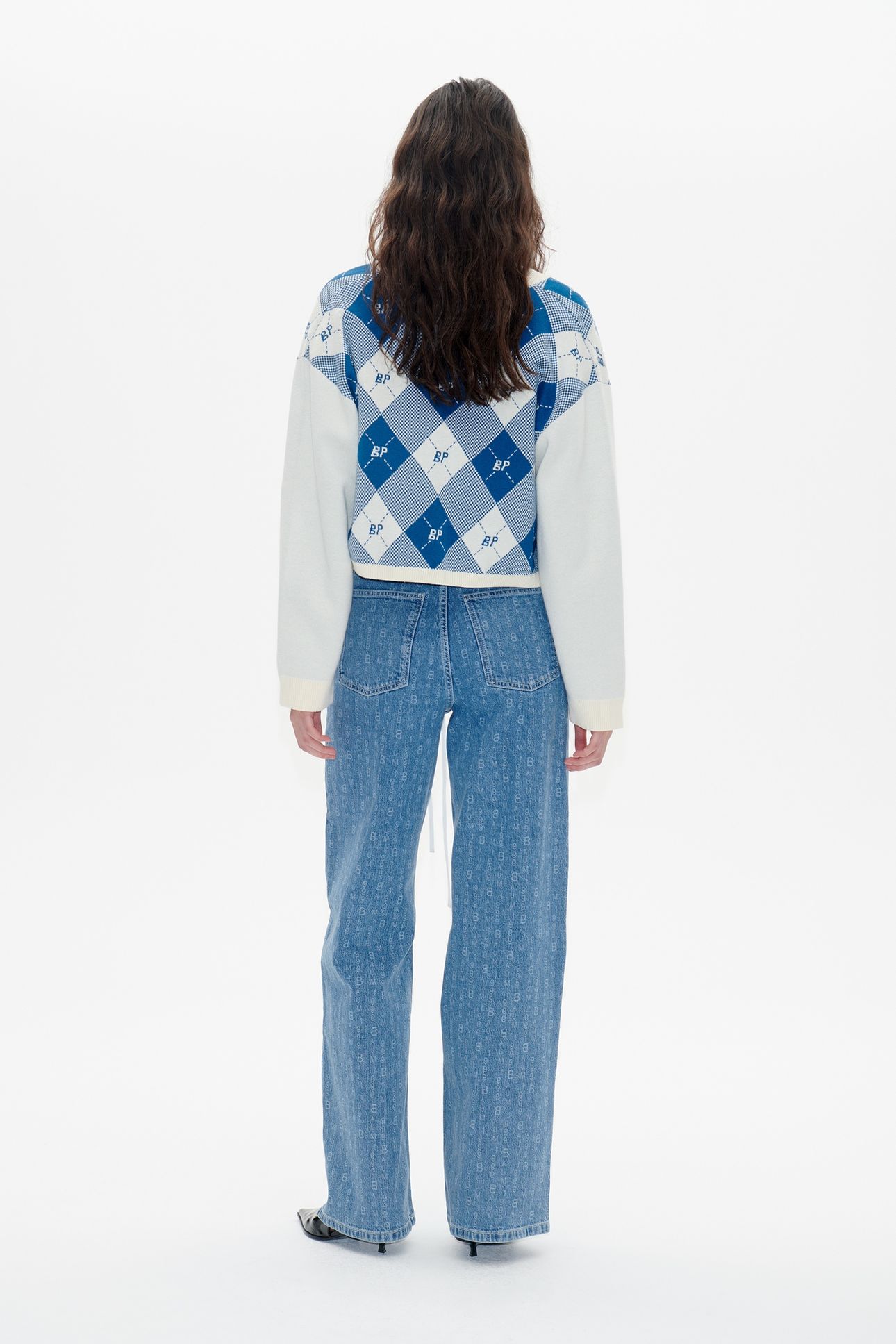 CORNELIE CARDIGAN FEDERAL BLUE CHECK 4