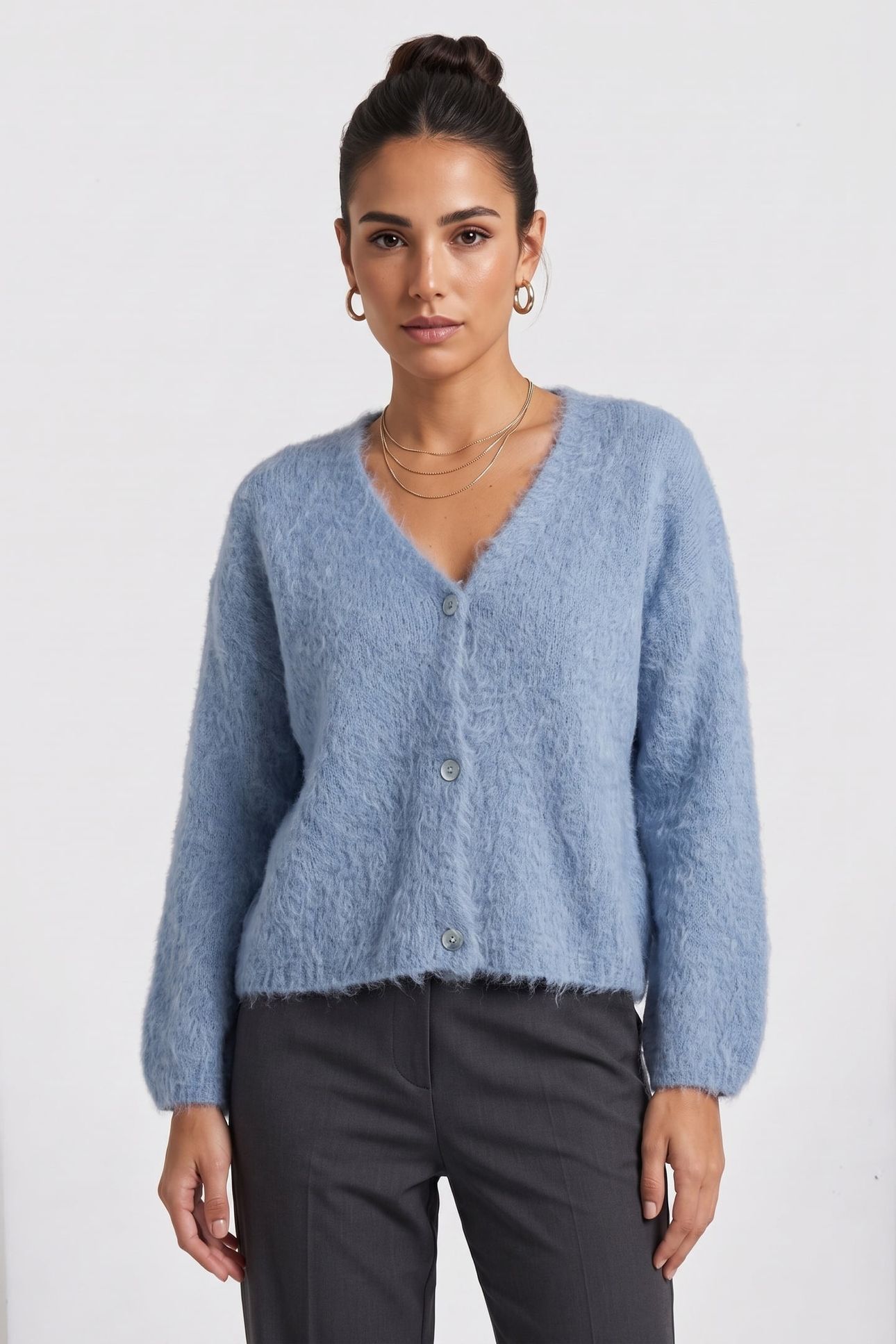 ROOS KNITWEAR LIGHT BLUE 1