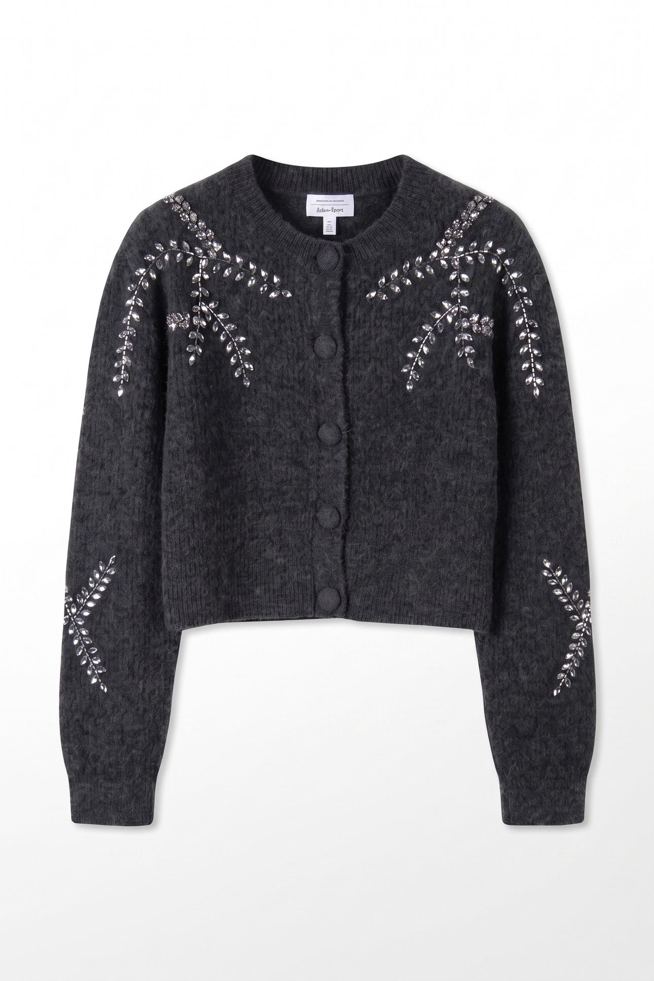 X KATE CARDIGAN GREY 3