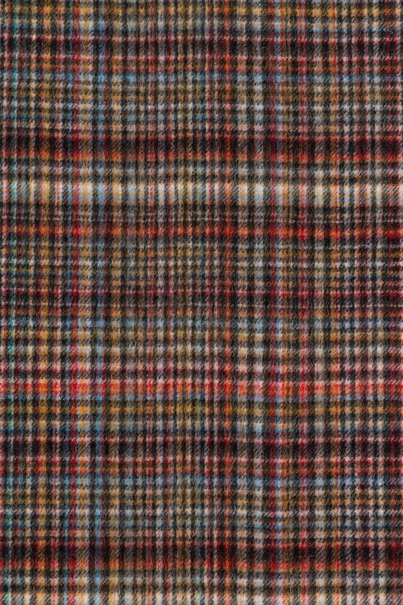 MEN SCARF SIGNATURE CHECK MULTI COLOURED 7