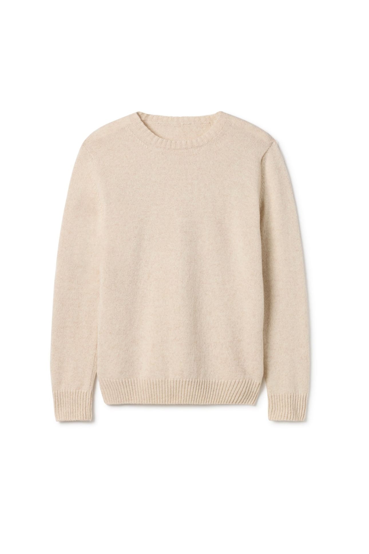 CAGRARAY KNIT BICOLOUR ECRU 1