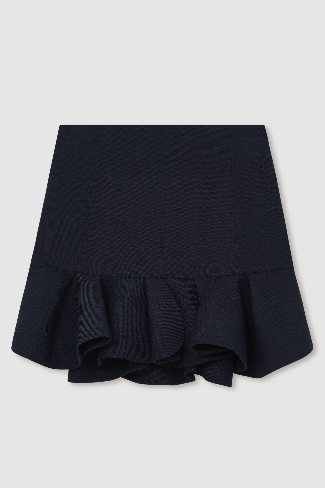 RUFFLE SKIRT NAVY 3