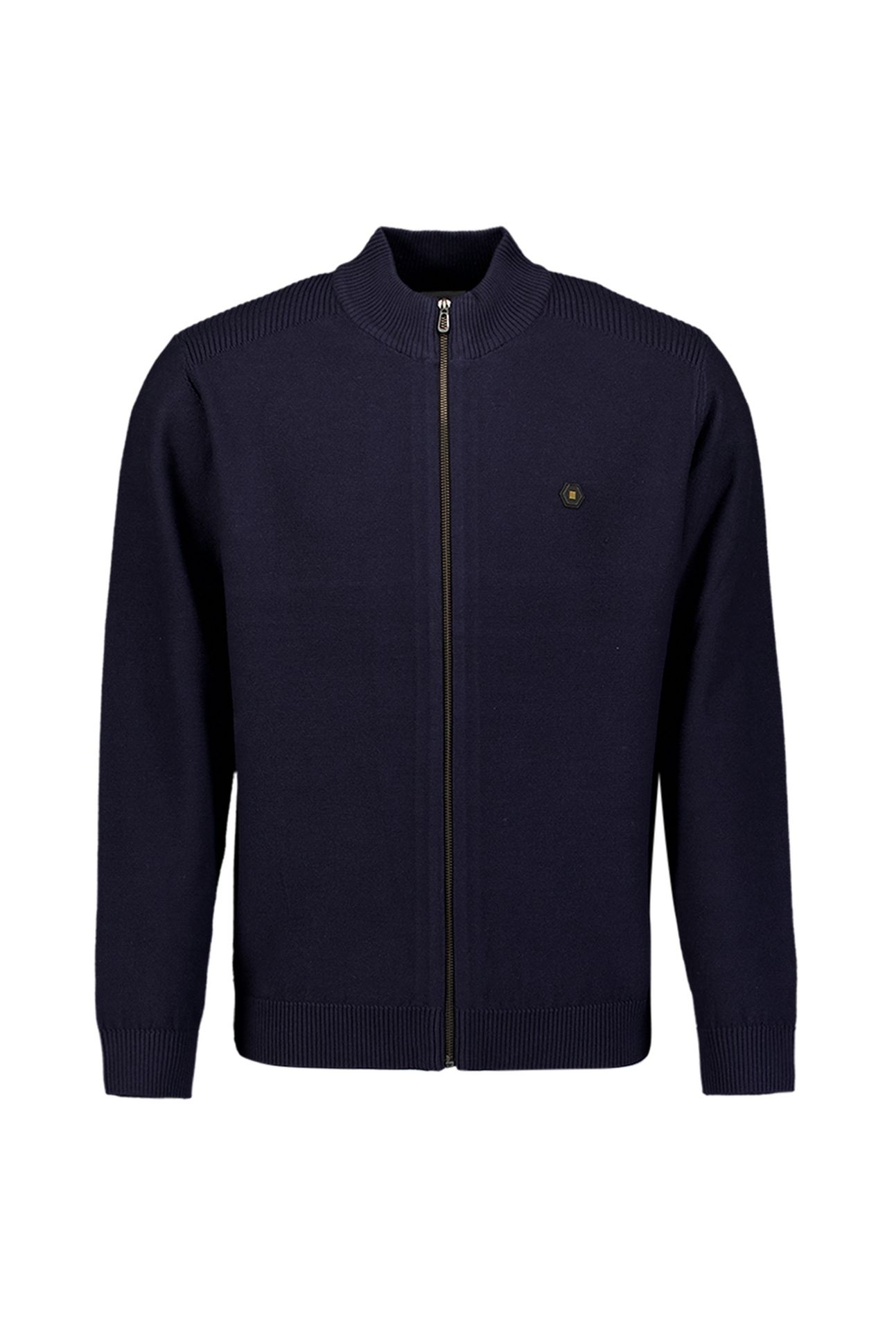PULLOVER FULL ZIP SHOULDER DETAIL DARK NIGHT 6