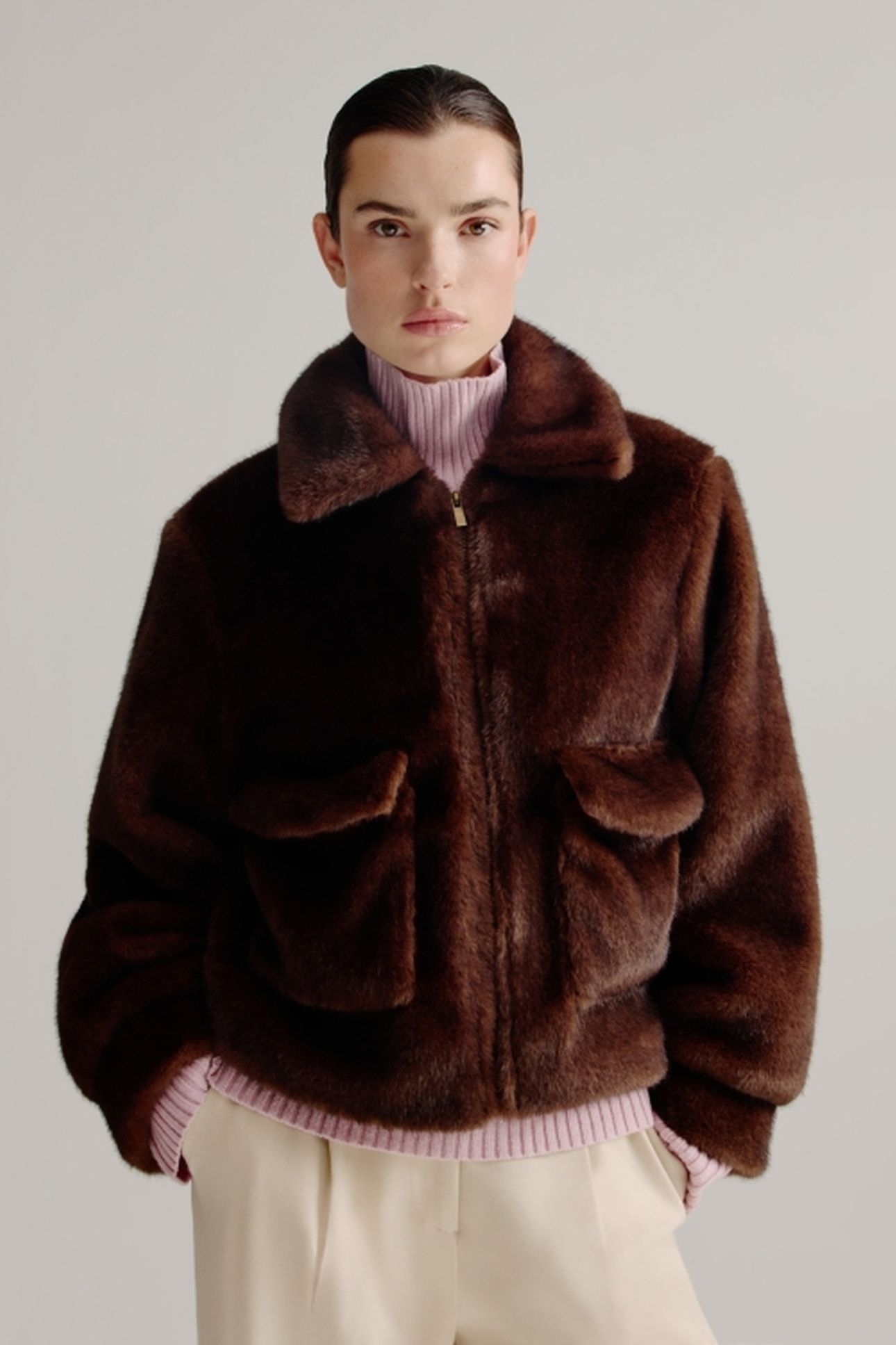 LAURIEN JACKET BROWN 3