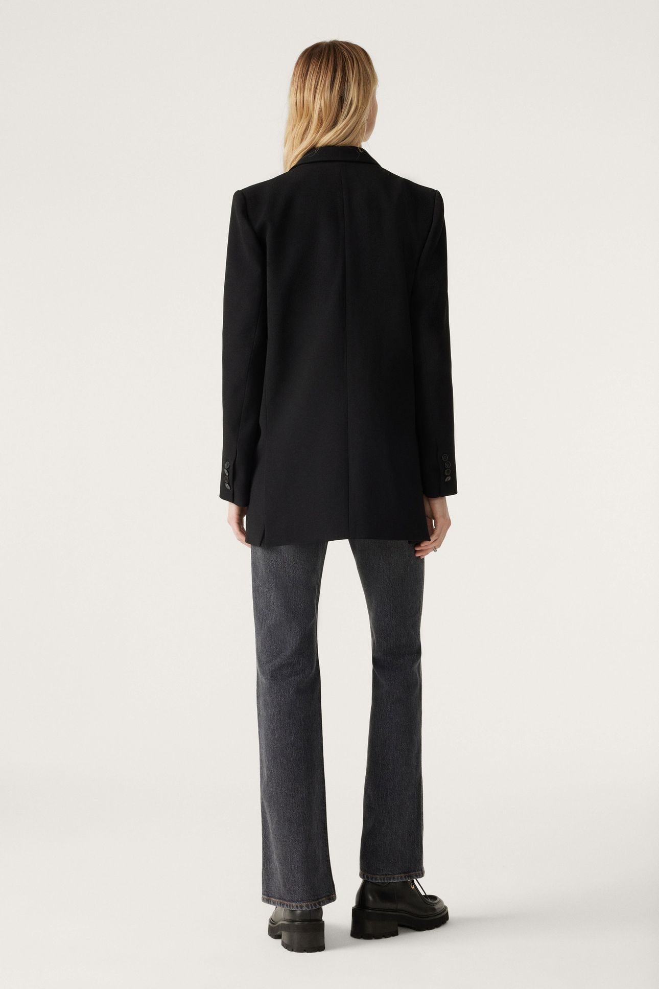 TAILORED BLAZER BLACK 2