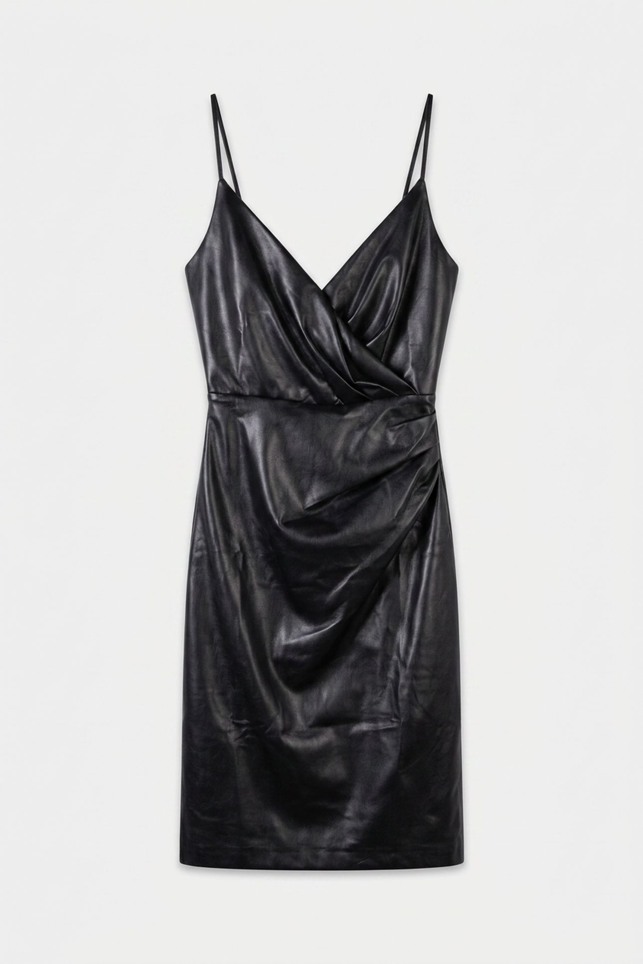 FERGIE SL DRAPED MID JET BLACK A996 3