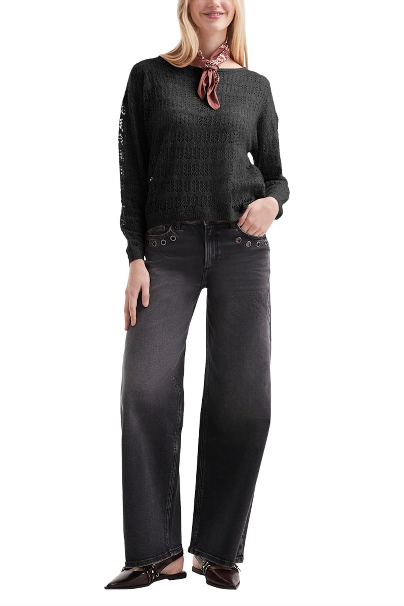 S.OLIVER-QS PULLOVER BLACK 4