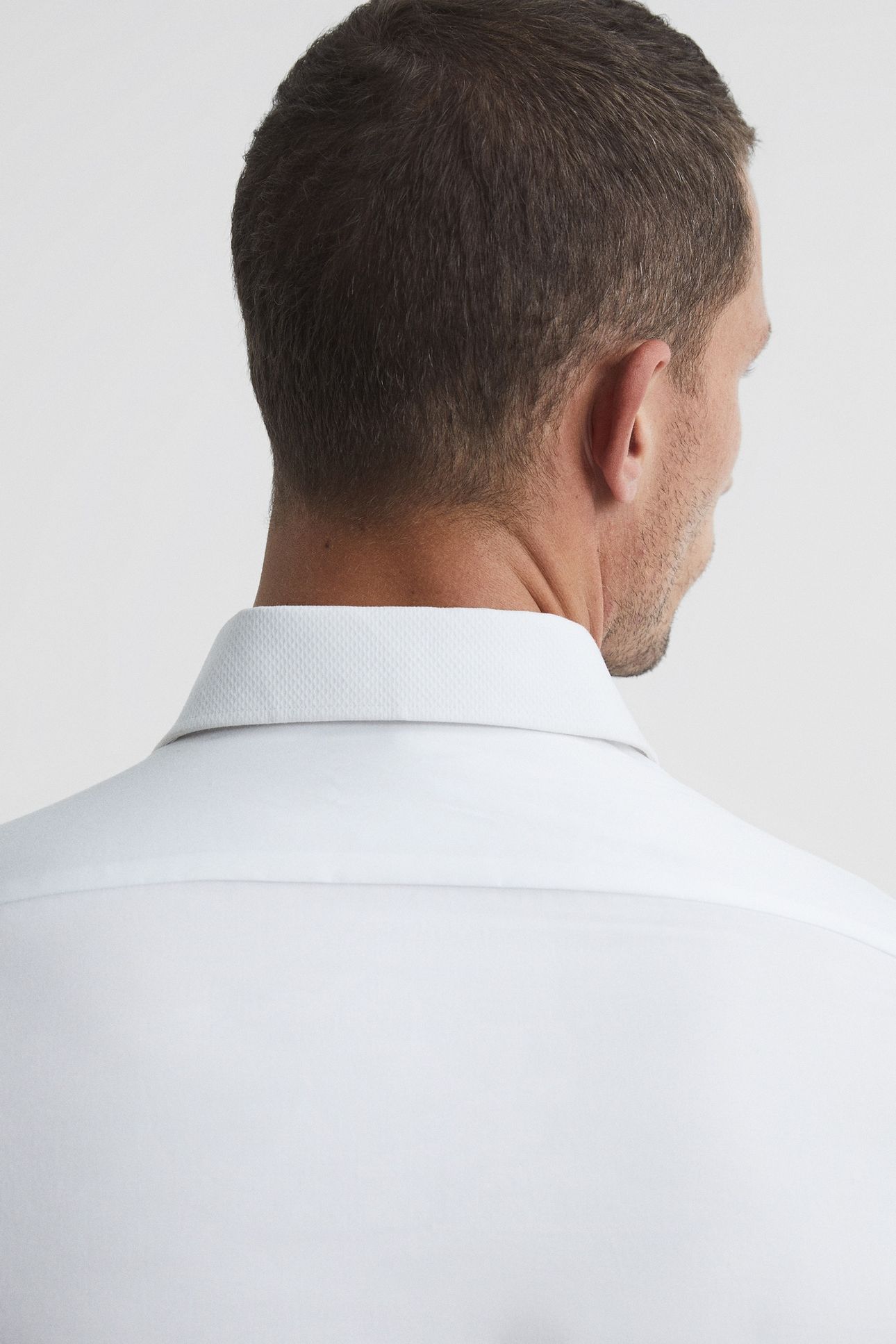 LS MARCELLA BIB COTTON DINNER SHIRT WHITE 6