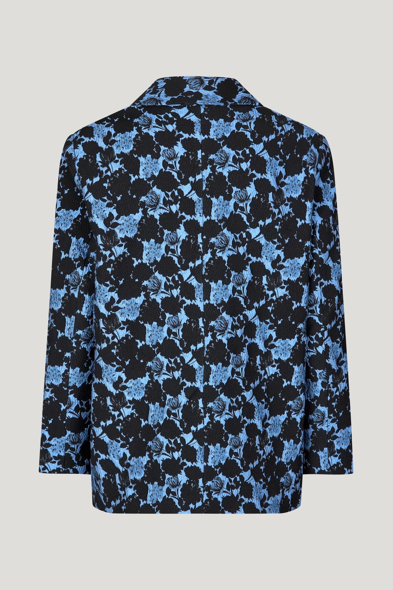 BIA JACKET BLUE FLOWER JACQUARD 4