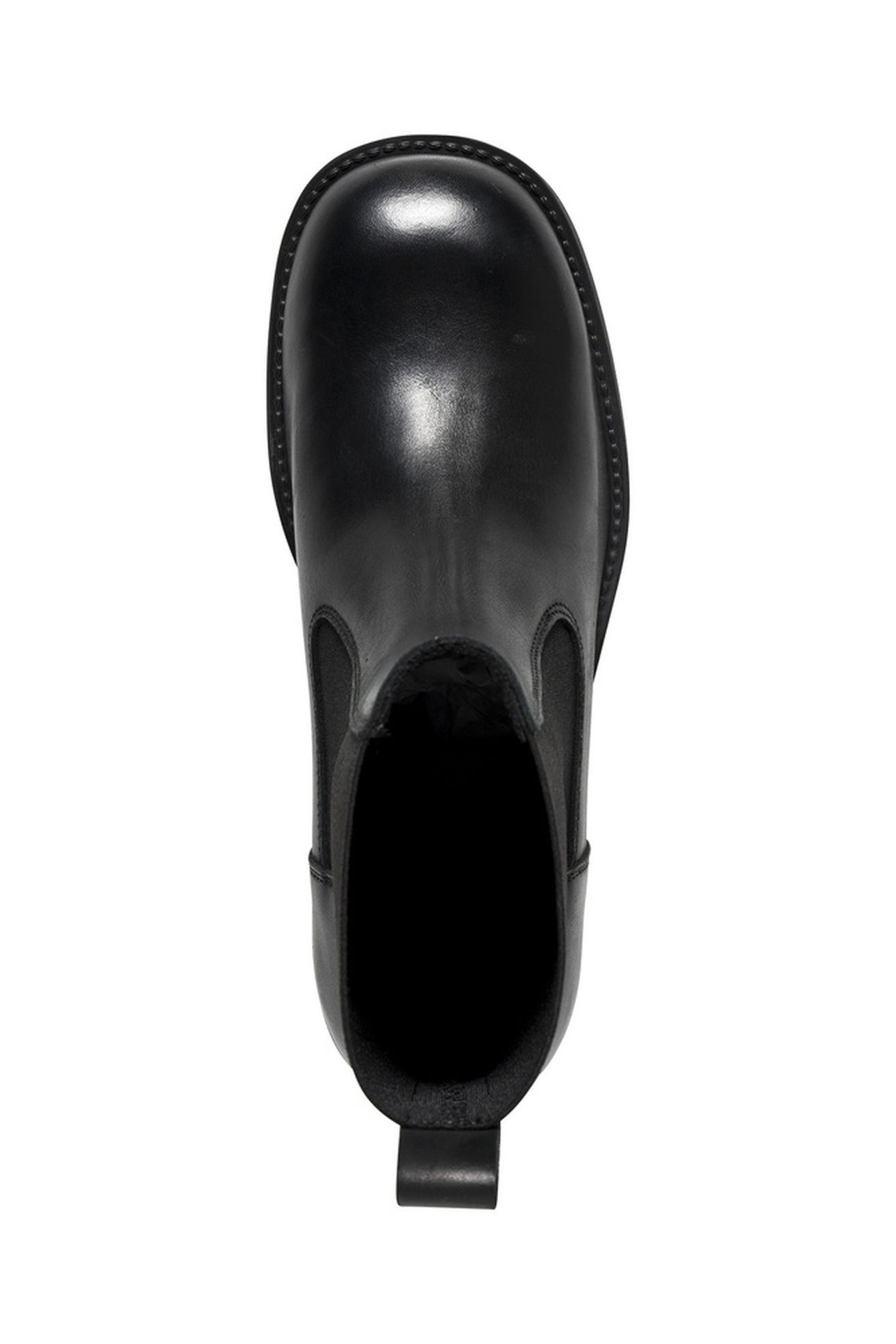 ZAHRINE BOOTIES BLACK LEATHER 5