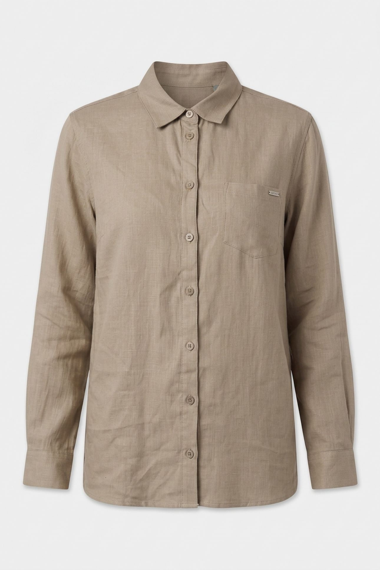 LS GEN LINEN SHIRT SAGE LEAF 3
