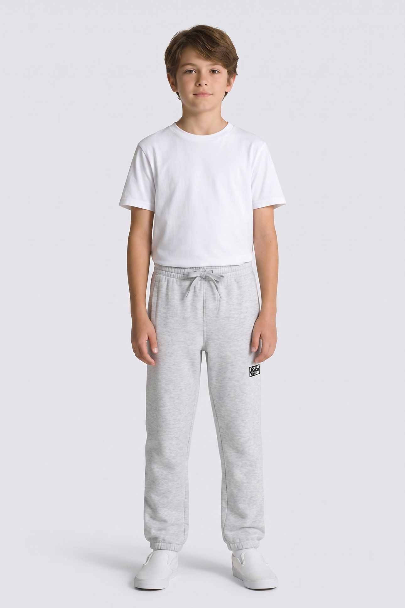 BOYS BY BLOCKED BOX SWEATPANTS GREY 1