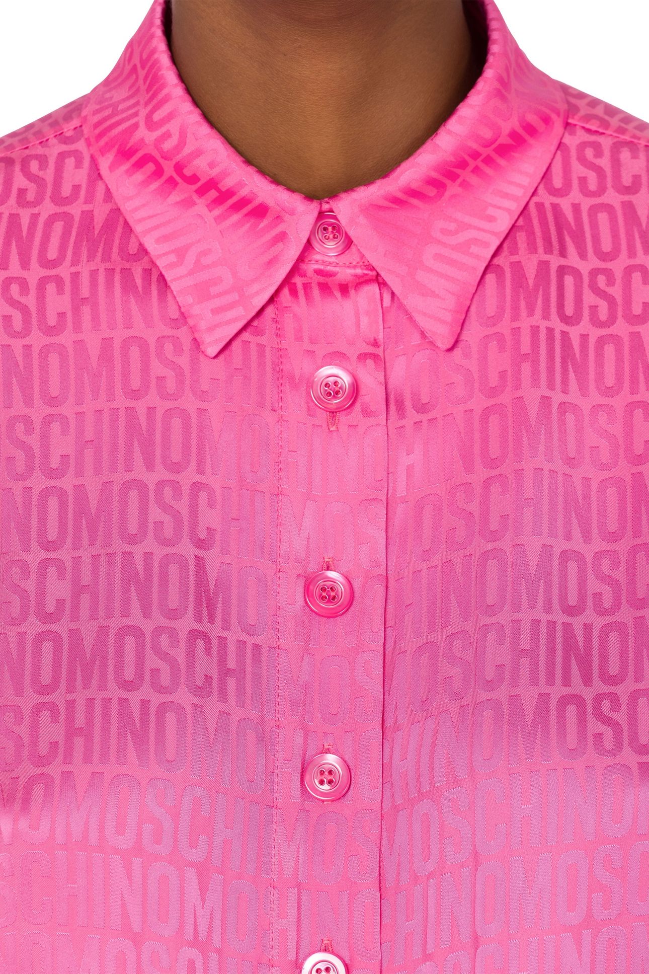 ALLOVER LOGO TWILL JUMPSUIT PINK 4