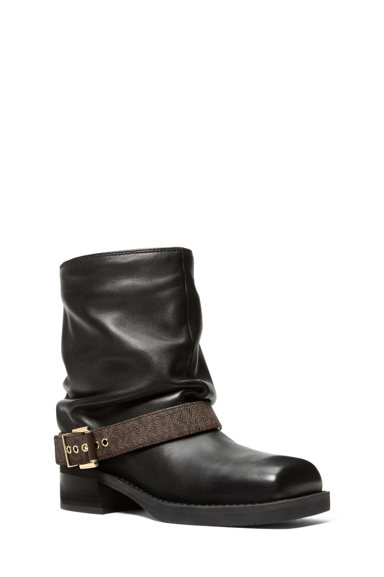 COLBY FLAT BOOTIE BROWN/BLACK 3