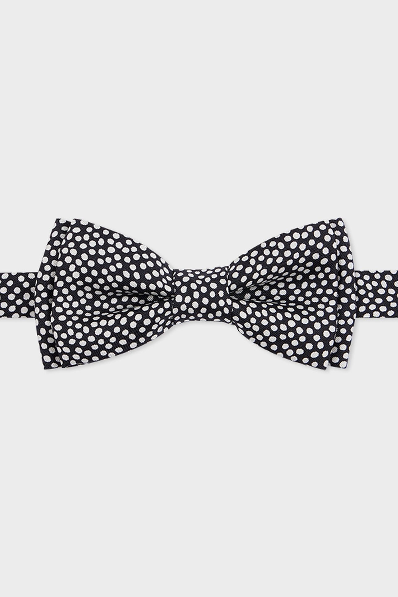 MEN BOWTIE POLKA DOT BLACK 1